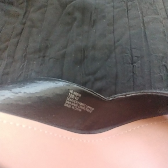 Vince Camuto Black Straw Fabric 👡 - Picture 5 of 8